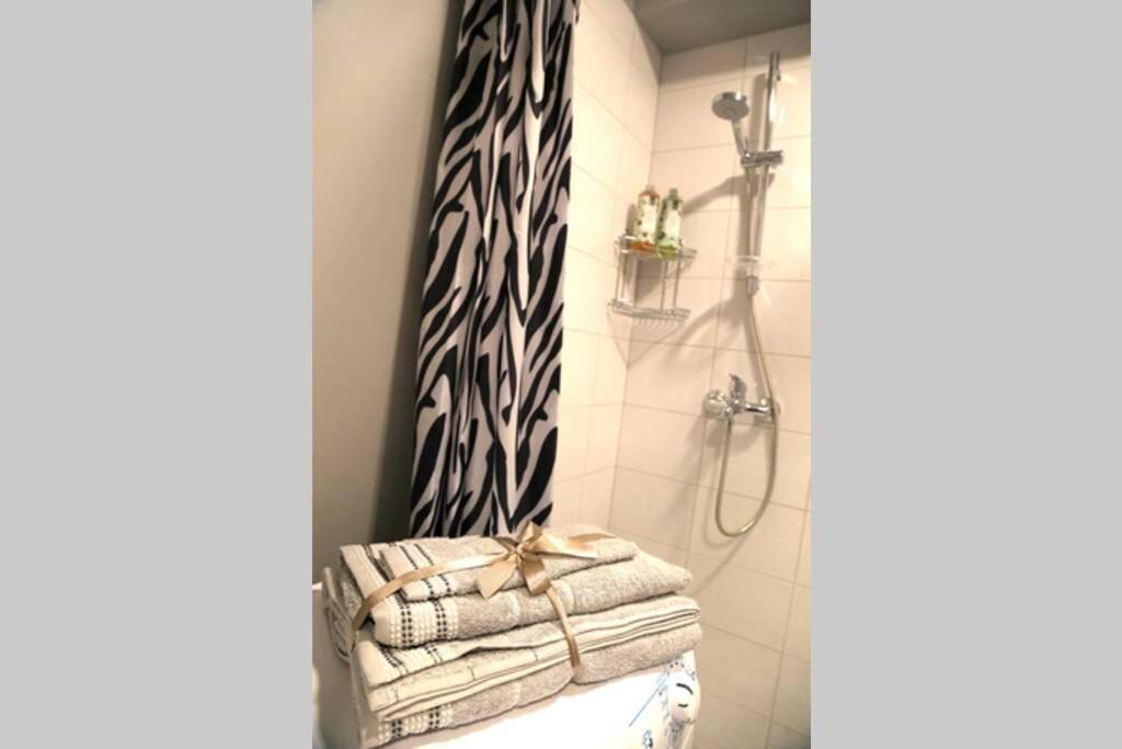 Bright Apartment,For 1-4,Near Old Town วิลนีอุส ภายนอก รูปภาพ