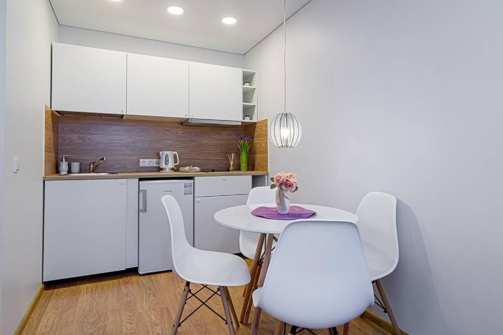 Bright Apartment,For 1-4,Near Old Town วิลนีอุส ภายนอก รูปภาพ